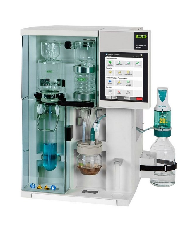 BUCHI KJELMASTER K-375 DISTILLATION UNIT – Safe Environment Company